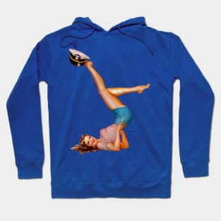 Pin Up- Upside Down Hoodie